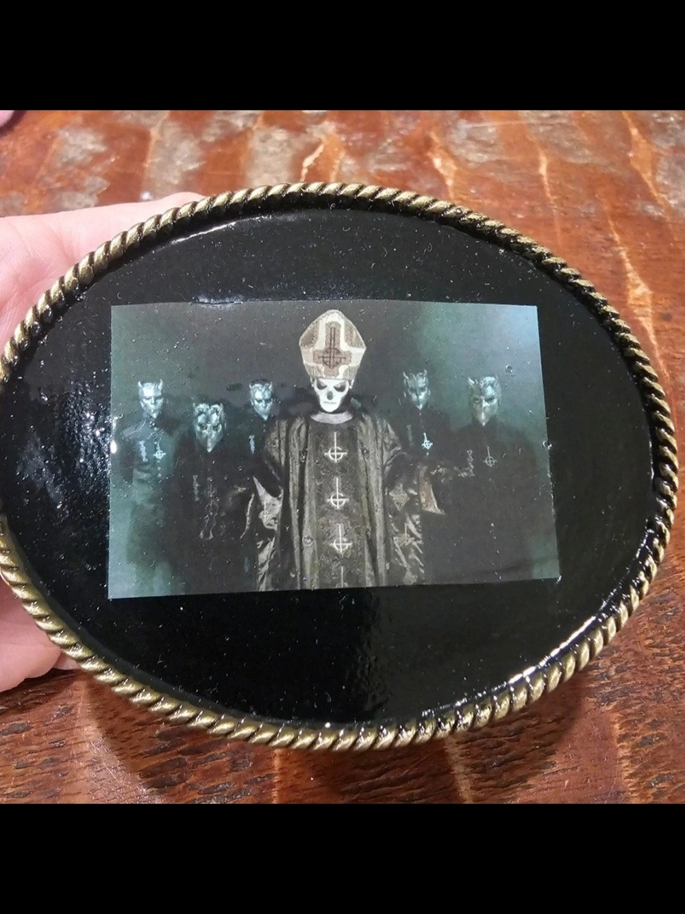 Ghost Band Papa Emeritus Ghouls Custom Unisex Belt Buckle